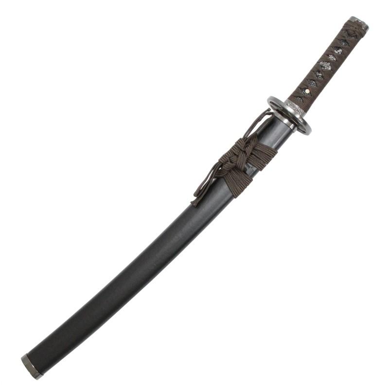 幕末シリーズ 斉藤 一 小刀 刃紋入り刀身 メッキ合金 neu051s 日本刀 美術刀剣 おもちゃ 【月】 通販 代引き不可