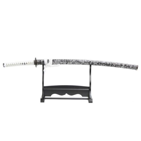 模造刀 雲シリーズ 銀雲 掛け台・刀袋付 大刀 竜刀身 neu103l 日本刀 美術刀剣 おもちゃ 通販 代引き不可