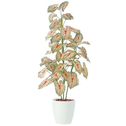 人工観葉植物 カラジウムトロピカーナ 160 ポット付き 高さ160cm （P94 