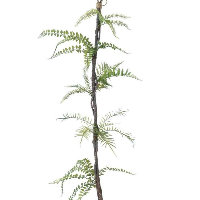 人工観葉植物 ミックスファン バイン L 長さ160cm （P25-99484) （代引き不可）の画像