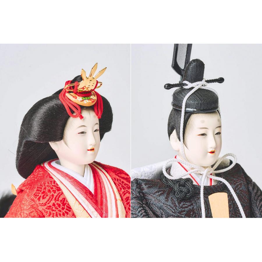 雛人形 親王平飾 田村芙紗彦作 おひなさま セット vs-2980 桃の節句 【不鮮明な画像はご要望いただければ拡大画像を送信いたします】_1