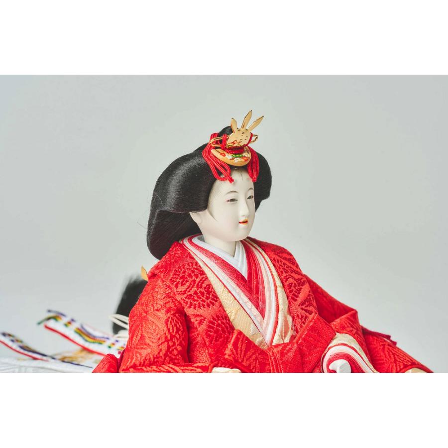 雛人形 親王平飾 田村芙紗彦作 おひなさま セット vs-2980 桃の節句 【不鮮明な画像はご要望いただければ拡大画像を送信いたします】_6