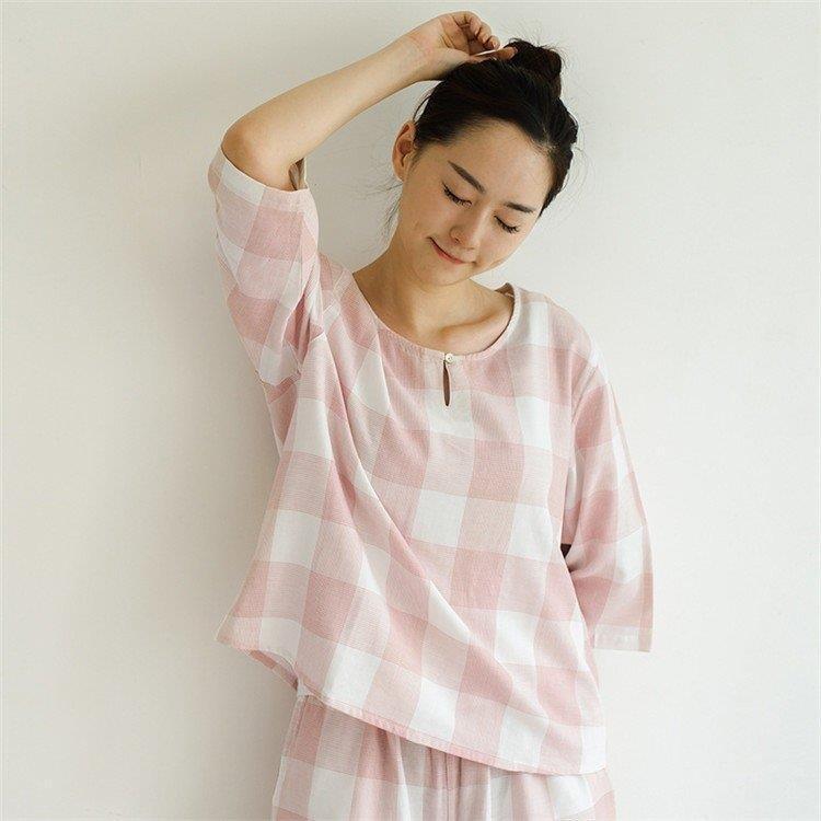 パジャマ 2点セット 綿100 上下セット パジャマ チェック柄 レディース パジャマ 夏 ナイティ ルームウェア 女性 可愛い 部屋着 女性 パジャマ 寝巻き お姫さ 6ouzgekxk9 Cosbrapim Com Br