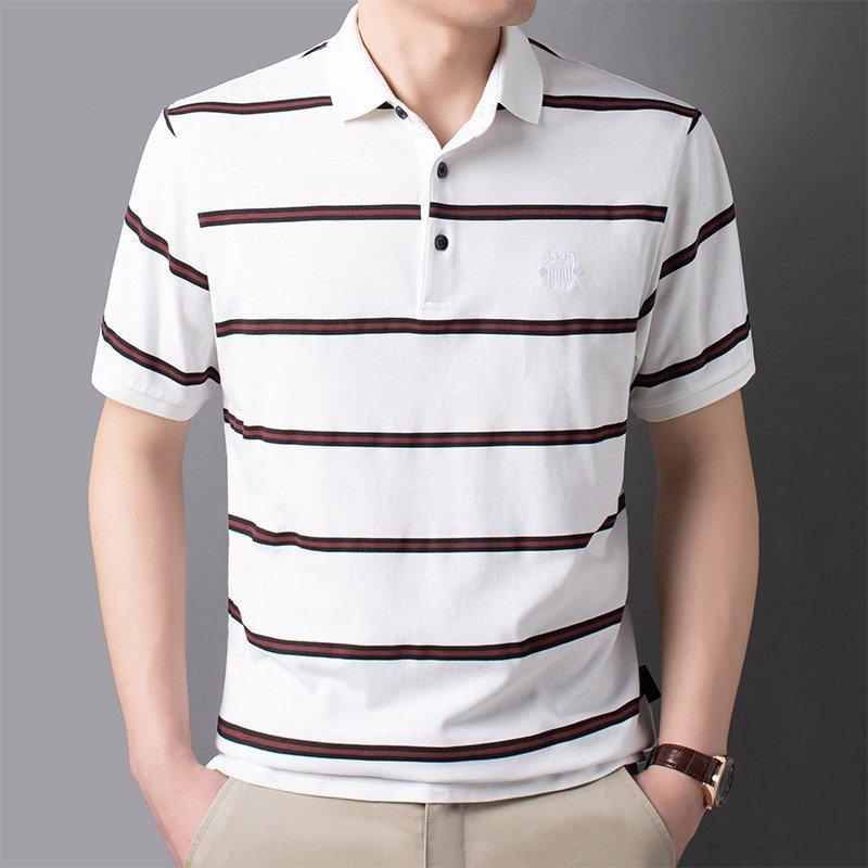 メンズファッション 人気 ポロシャツ メンズ 半袖 ロゴ ボーダー 柔らかい ソフト 紳士服 ひんやり 通気 スポーツ トップス Cjkpcaqaud Www Cyd Com Gt