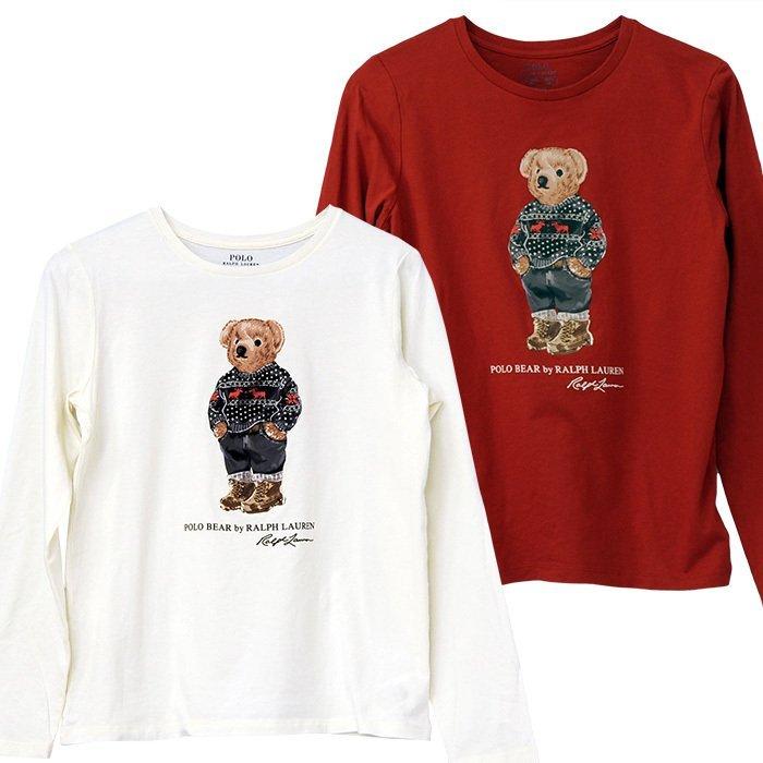 ポロラルフローレン Tシャツ 長袖 レディース ポロベアー ブランド おしゃれ 綿100 006 The センイシティー 通販 Yahoo ショッピング