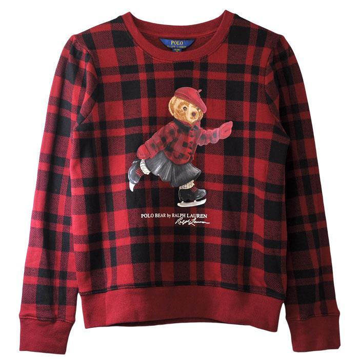 Polo Ralph Lauren ポロベア トレーナー レッド 140 POLO RALPH LAUREN（ポロ・ラルフローレン） ポロ ラルフローレン