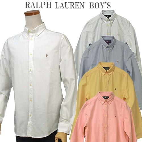 ポロ ラルフローレン オックスフォードシャツ 長袖 メンズ レディース カジュアル POLO Ralph Lauren Boy’s ボーイズサイズ  #323677133 ＃323677177 : 006-323677133 : The センイシティー - 通販 - Yahoo!ショッピング