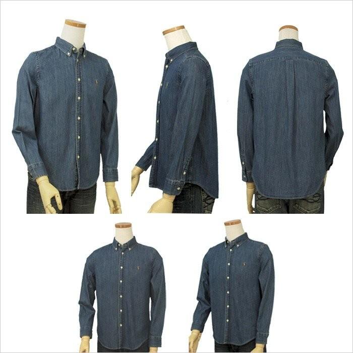 POLO RALPH LAUREN ポロ ラルフローレン シャツ 長袖 デニム POLO RALPH LAUREN ポロ ラルフローレン シャツ 長袖 デニム