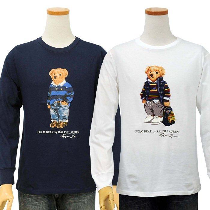 ポロラルフローレン ｔシャツ 長袖 メンズ レディース ポロベアー 新作 ブランド カットソー ロンt ロングスリーブ 熊 くま 006 The センイシティー 通販 Yahoo ショッピング