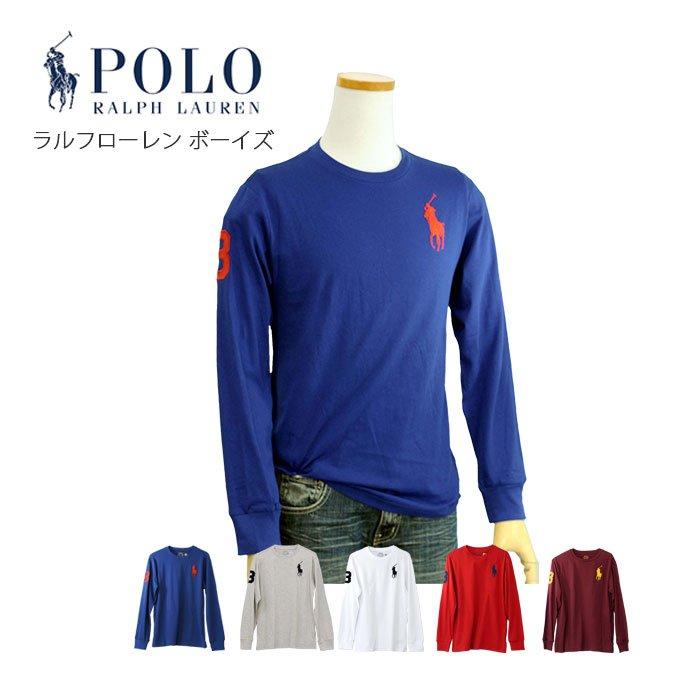 ポロ ラルフローレン Tシャツ 長袖 メンズ レディース コットン 綿100% ロンT カットソー ブランド プレゼント POLO Ralph Lauren ボーイズサイズ #323853891｜yumesse｜07