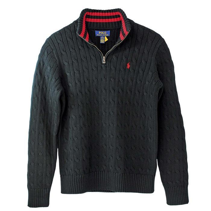 POLO RALPH LAUREN ポロ ラルフローレン セーター ニット ハーフ POLO RALPH LAUREN ポロ ラルフローレン セーター ニット ハーフ