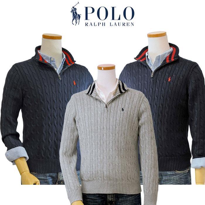 POLO RALPH LAUREN ポロ ラルフローレン セーター ニット ハーフ POLO RALPH LAUREN ポロ ラルフローレン セーター ニット ハーフ