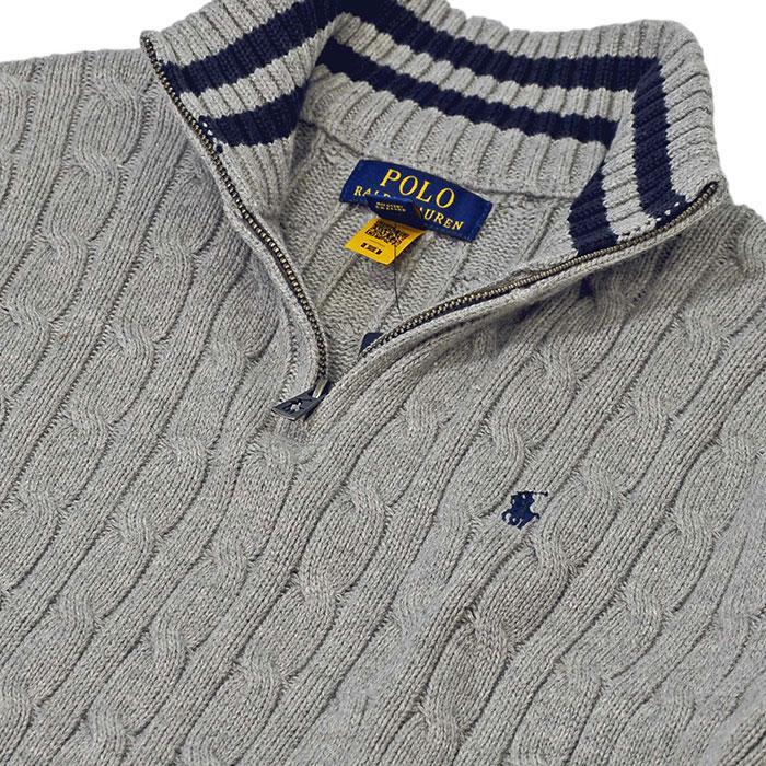 POLO RALPH LAUREN ポロ ラルフローレン セーター ニット ハーフ POLO RALPH LAUREN ポロ ラルフローレン セーター ニット ハーフ