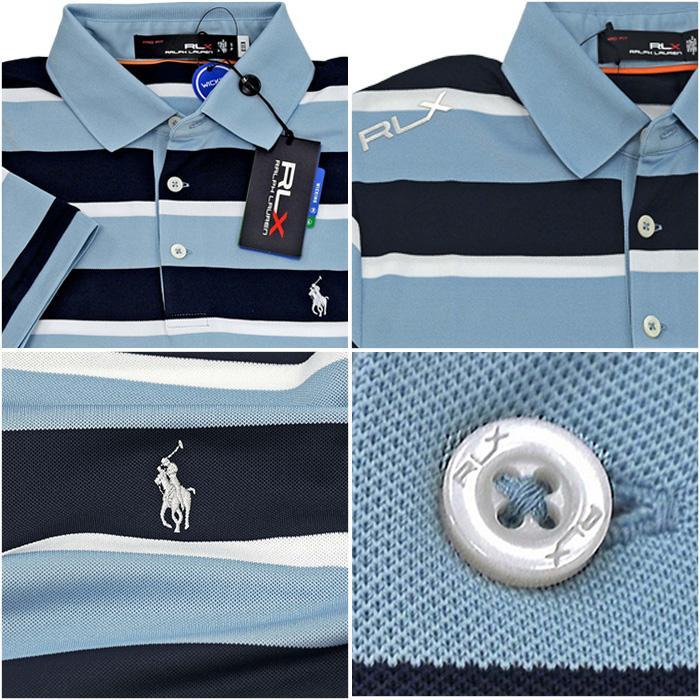 新品♡RLX GOLF ラルフローレン 半袖 ポロシャツ XS S グレー 夏 RLX ストレッチ テーラード フィット パフォーマンス 半袖