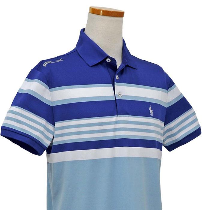 RLX（RalphLauren） - POLO ラルフローレン RLX メンズ ボーダーゴルフポロシャツ POLO RALPH LAUREN Ralph Laure ポロ ラルフローレン メンズ RLX