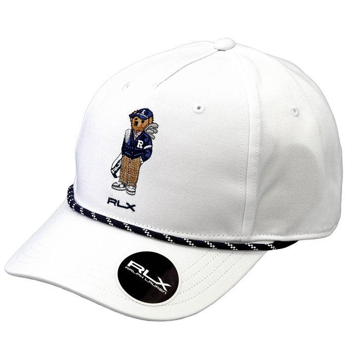 Polo Golf ホワイトキャップ ポロベア刺繍　ラルフローレン POLO RALPH LAUREN（ポロ・ラルフローレン） ラルフローレンメンズ