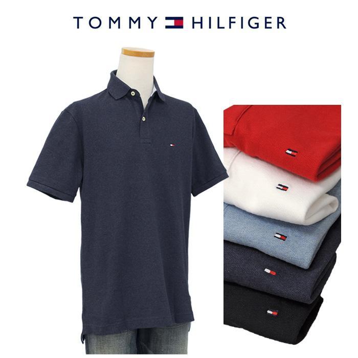 トミーヒルフィガー ポロシャツ メンズ 半袖 ボタンダウン 鹿の子 ブランド 綿100% 大きいサイズ ロゴ Tommy Hilfiger #7802266｜yumesse｜07