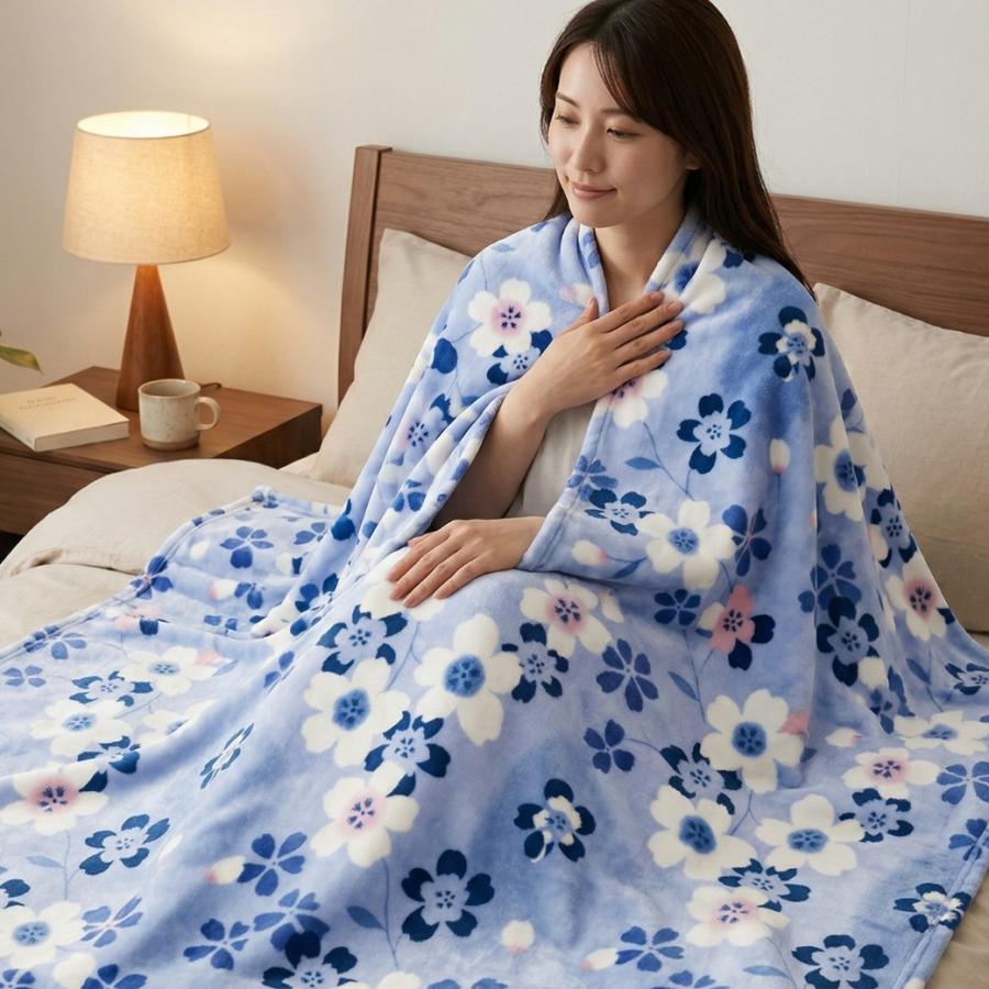 毛布 シングル マイクロファイバー 軽い 薄手 140×200cm ポリエステル