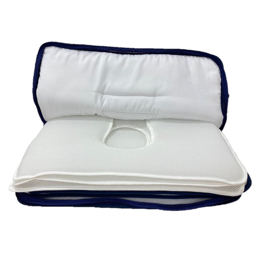 ミルフィーユメッシュピロー　丸洗いOK 枕 ミルフィーユメッシュピロー メッシュピロー サンモト 37×60