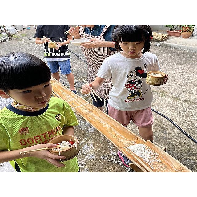 流しそうめん　竹　竹セット５ｍ　本物の竹　流しそうめん竹　通販　流しそうめん 流しそうめんセット そうめん流し 流しそうめん竹販売｜yumesumi｜05