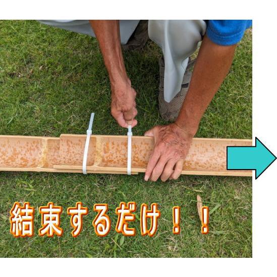 流しそうめん竹セット5m 竹製品 夏祭り 手軽に楽しむ 流しそうめん竹セット5m 竹製品 夏祭り 手軽に楽しむ
