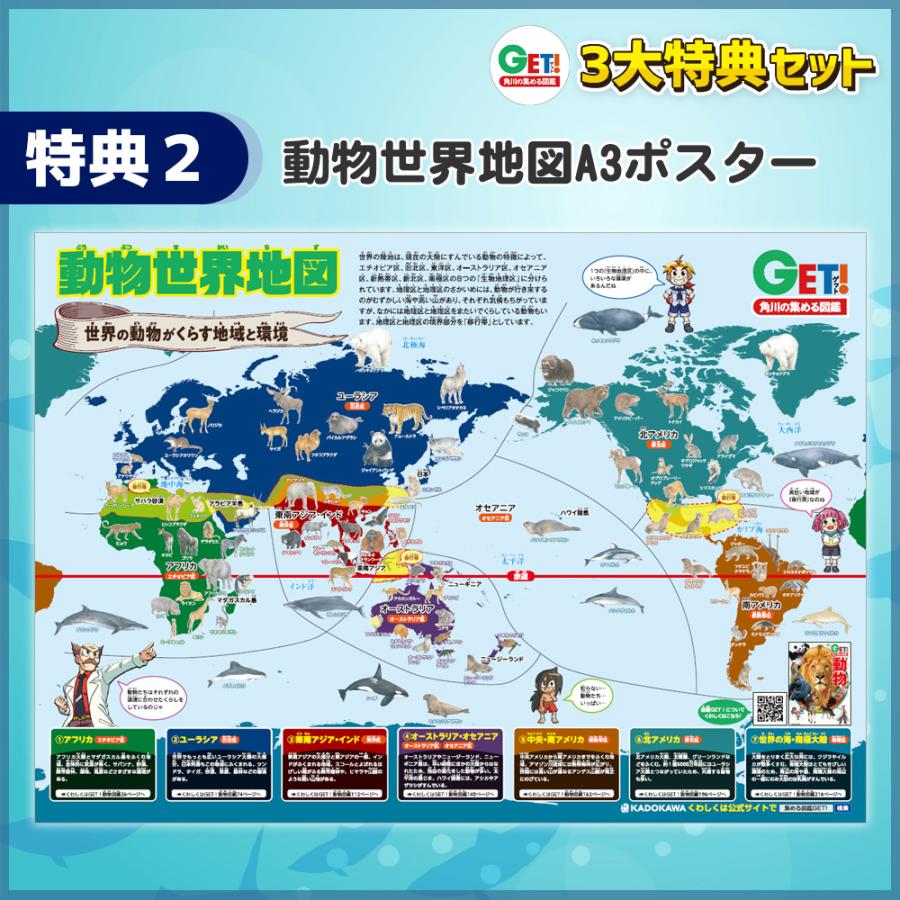 3大特典付き!角川の集める図鑑GET!アドバンス5冊セット 危険 3大特典付き!角川の集める図鑑GET!アドバンス5冊セット 危険