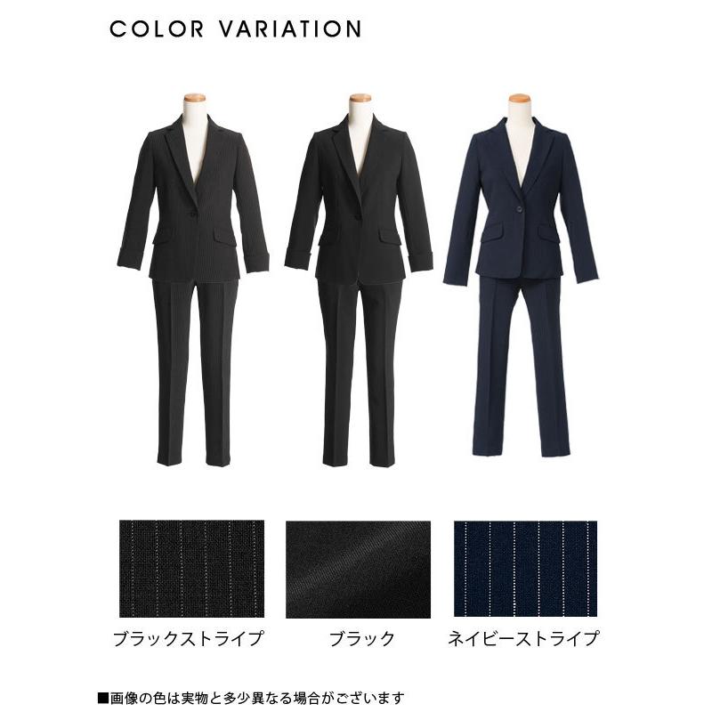 Newlyme 洗えるストレッチアンクル丈パンツスーツ2点セット リクルート 90 Off リクルート