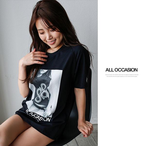 Tシャツ トップス レディース 半袖 夏 春 ALL OCCASION 夢展望 Photo tee｜yumetenbo｜09