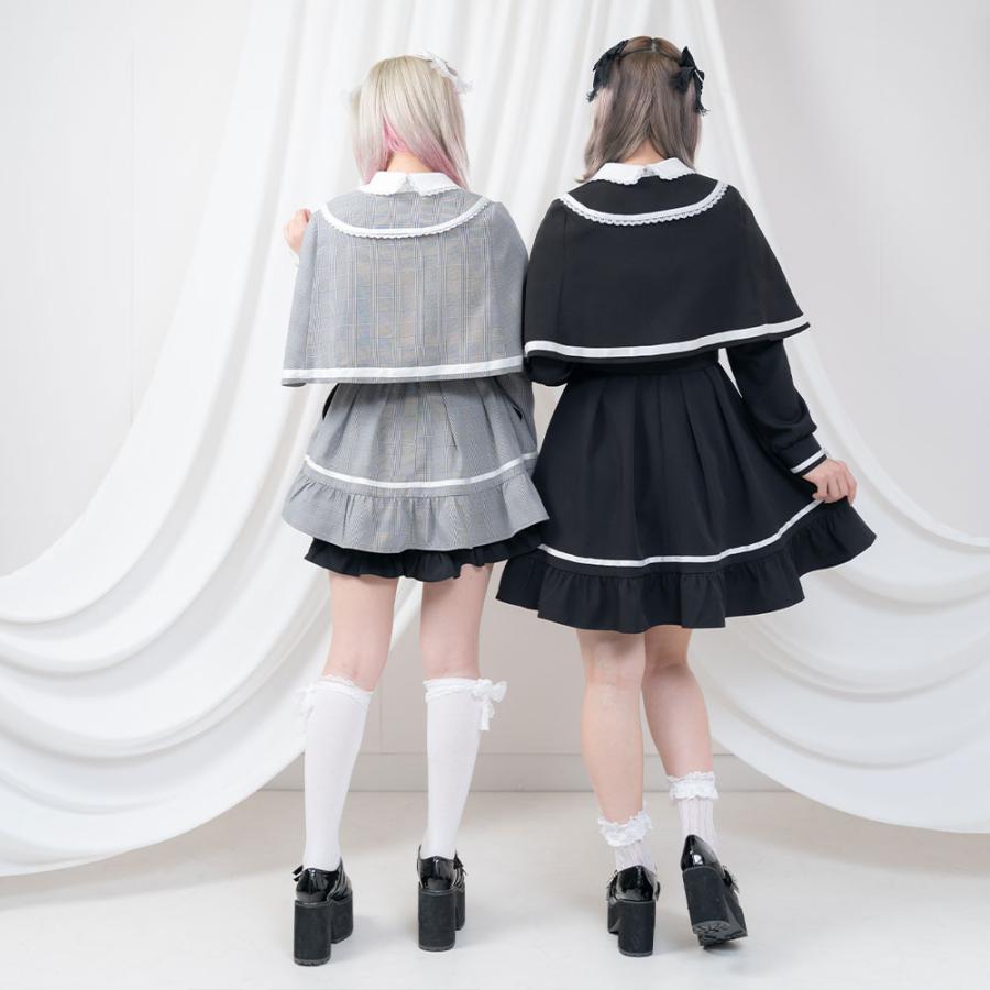 ケープ ジャケット レディース 量産型 服 地雷系 DearMyLove 夢展望 