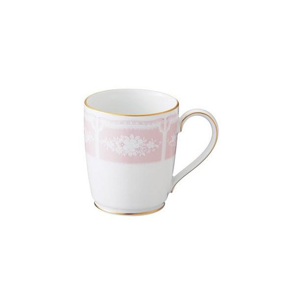 Noritake（ノリタケ） レースウッドゴールド マグ（ピンク） T9755A