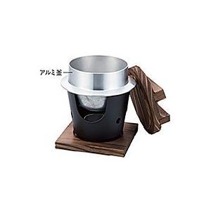 １合炊き 羽釜 鉄鍋11cm ご飯鍋 釜飯セット　新品3セット おうち釜めし】ペアセット 一合炊き羽釜1台＋冷凍釜めし4食入り