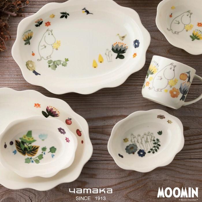 MOOMIN（ムーミン）ハーバリウム ペアフラワープレート MM2100-150