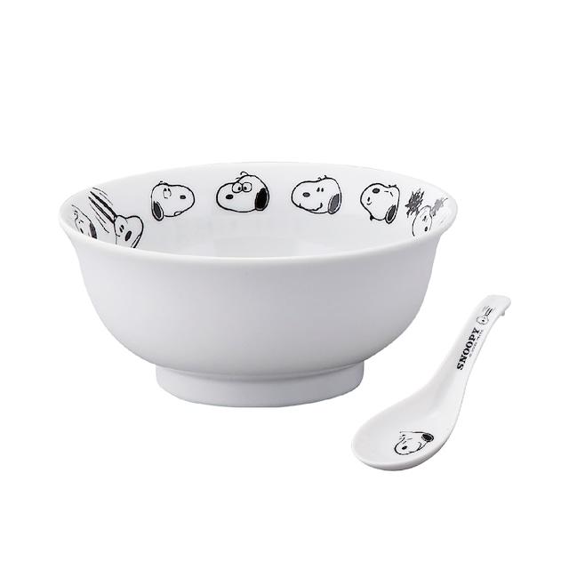 SNOOPY（スヌーピー）レンゲ付ラーメンどんセット(エモーション) SN931