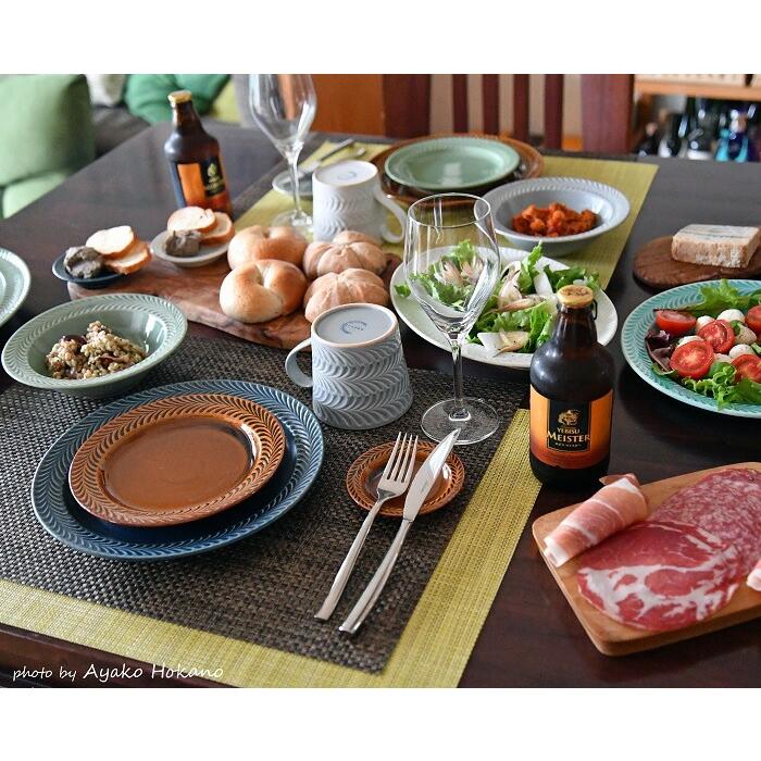 翔芳窯 ローズマリー リムプレートM＆L 4セット ≪優れもの