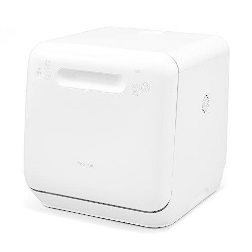 アイリスオーヤマ 食洗機 食器洗い乾燥機 工事不要 コンパクト 上下ノズル洗浄 メーカー保証 ホワイト ISHT-5000-W