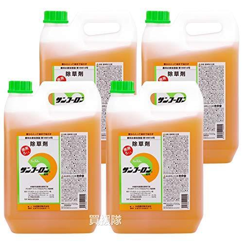 【4本セット】大成農材 除草剤 原液タイプ サンフーロン 5L