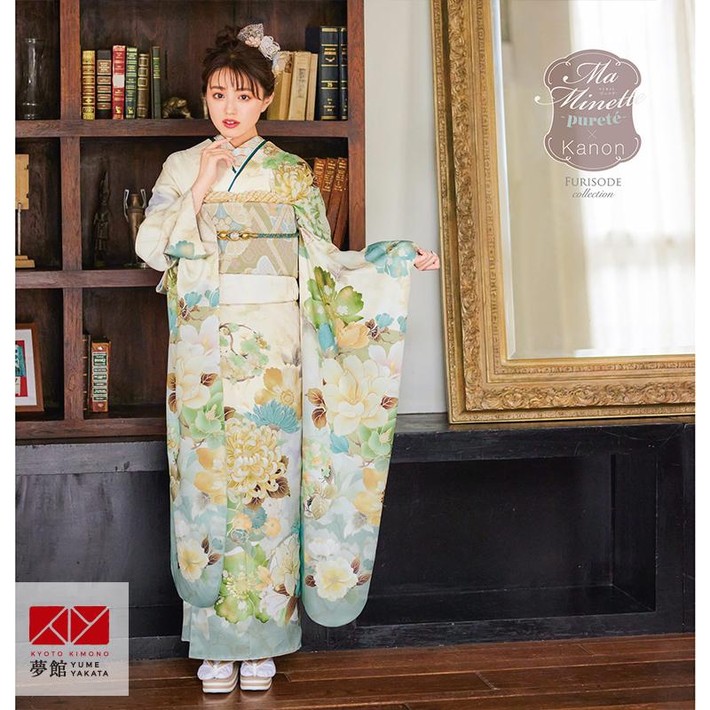 振袖 未仕立て お誂え 新品 成人式 ブランド Ma Minette Purete オフ 