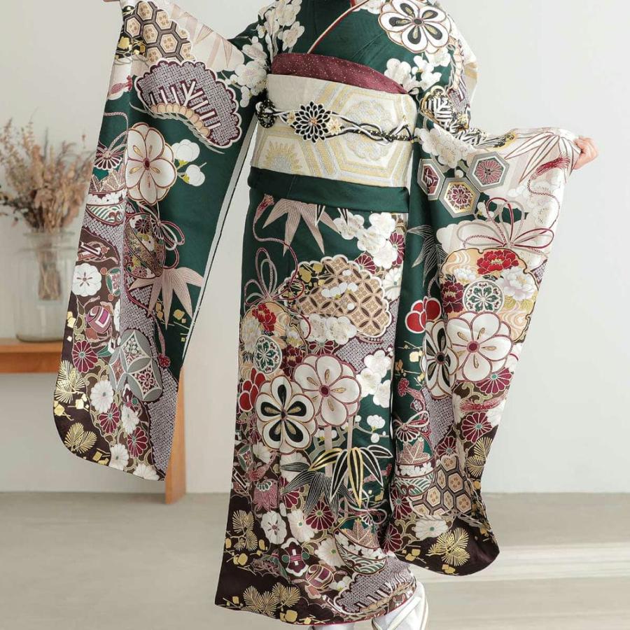 振袖 未仕立て お誂え 新品 成人式 : 京都着物レンタル夢館 Yahoo!店