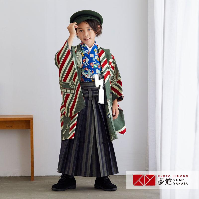 七五三五歳‼️正絹完全️フルセット‼️白地貴重豪華絢爛金彩金箔鷹、兜