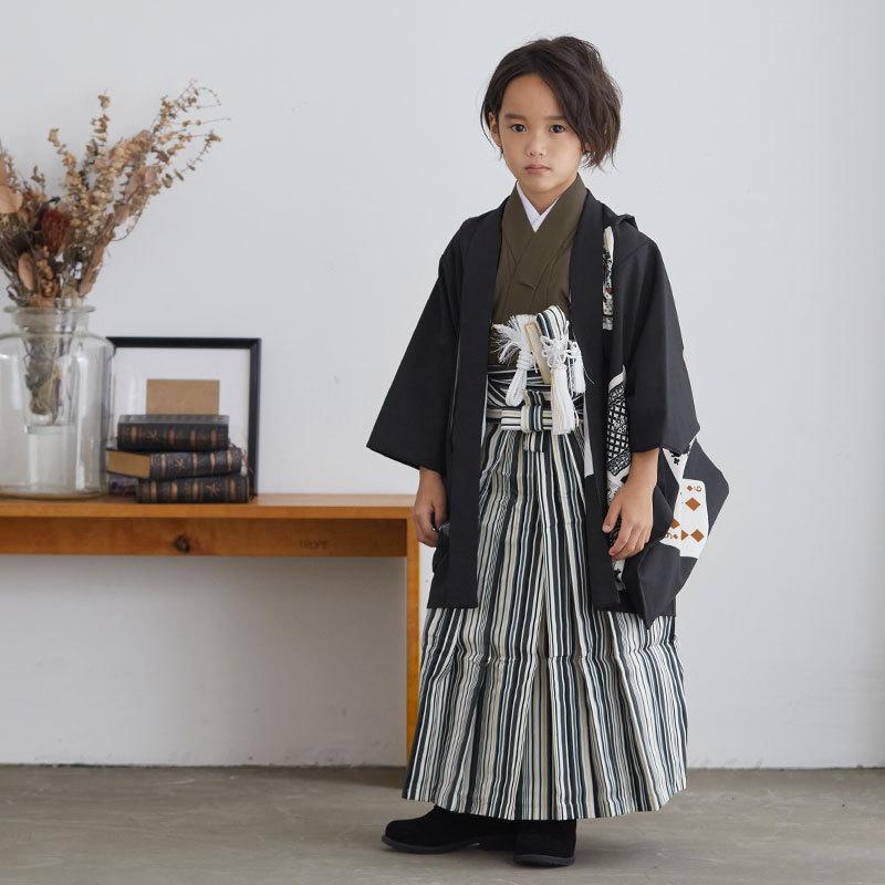 753 七五三 着物 レンタル 5歳 男の子 LILLI ブランド着物 黒 753 七五三 着物 レンタル 5歳 男の子 LILLI ブランド着物 黒