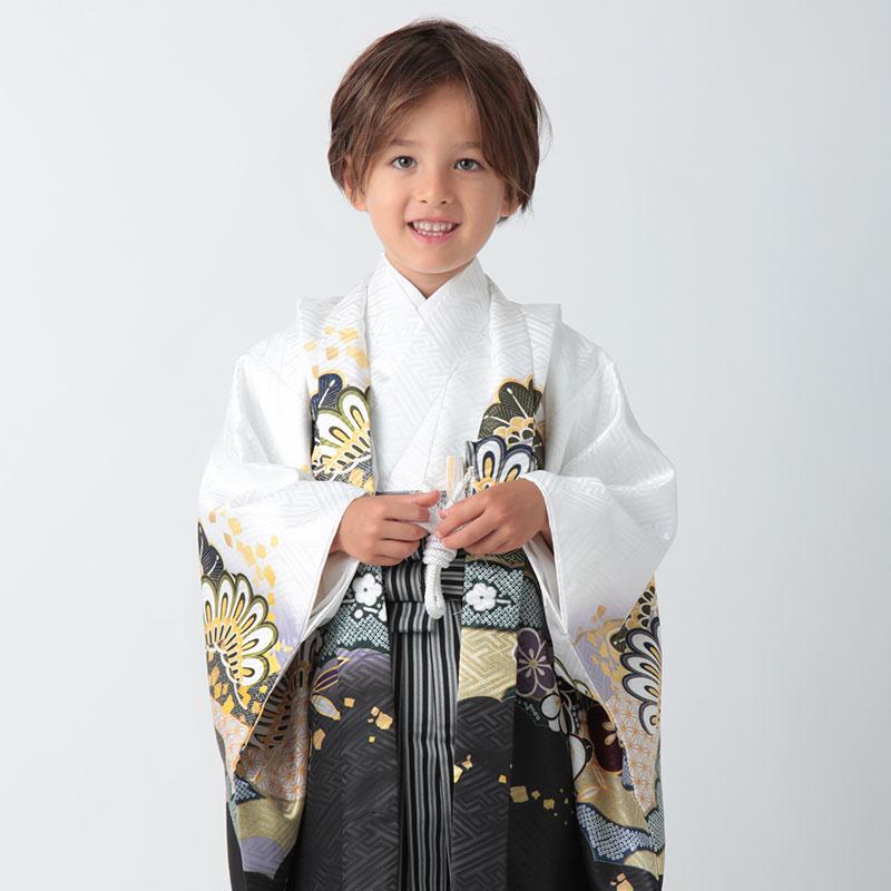 式部浪漫ブランド着物♡七五三　5歳　男の子　フルセット　一式　赤系 式部浪漫ブランド着物♡七五三 5歳 男の子 フルセット 一式 赤系 楽天