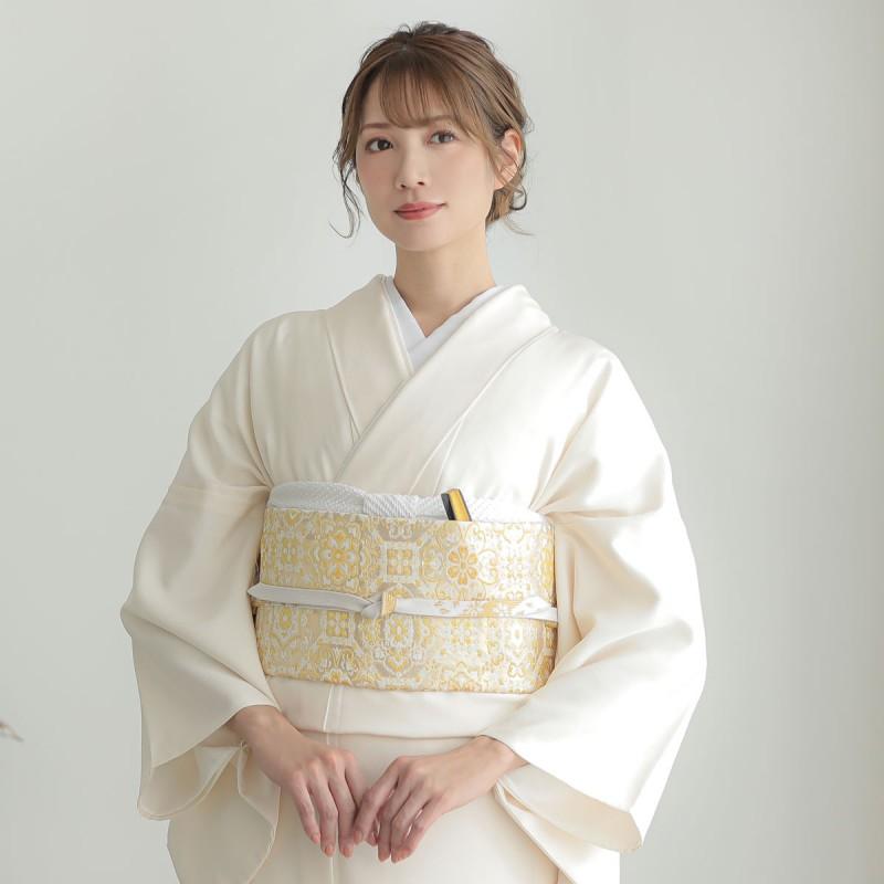 YUMI KATSURA（ユミカツラ） 色留袖 レンタル 単衣 桂由美 淡クリーム