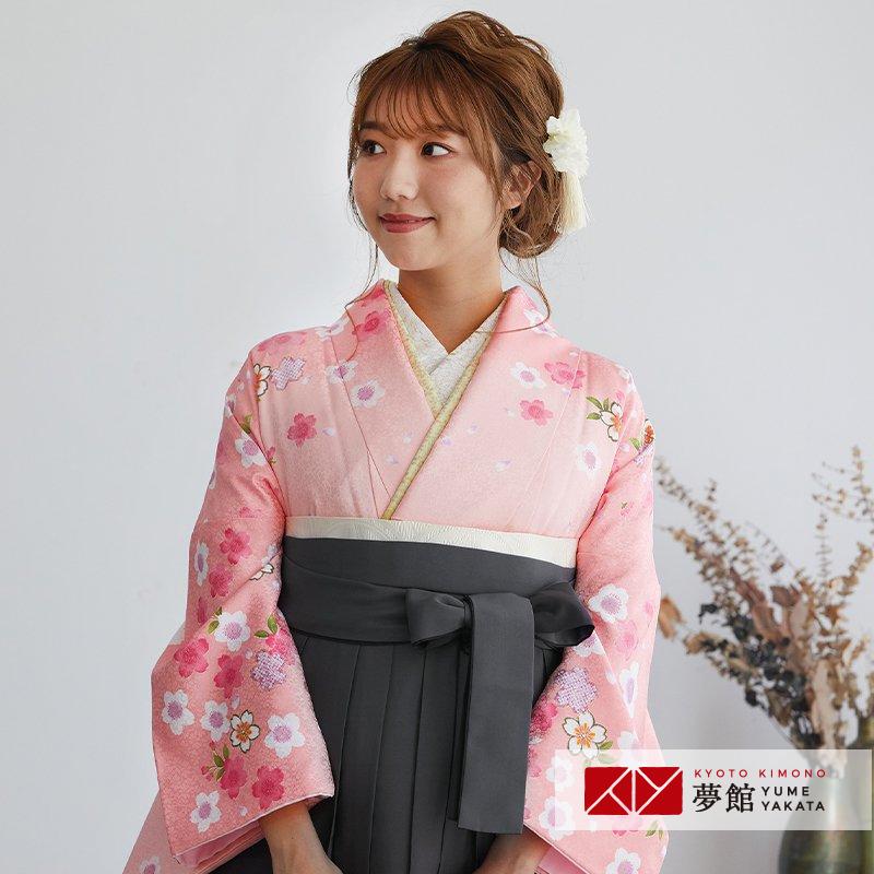 卒業式 袴セット 袴セットレディース 卒業式 袴 レンタル 大学 卒業式 【振袖+袴 レンタル 袴セット】 ピンク色 桜 送料無料 FAGF223 卒業式 袴 セット レンタル 大学 大人 レディースピンク×薄ピンク桜柄