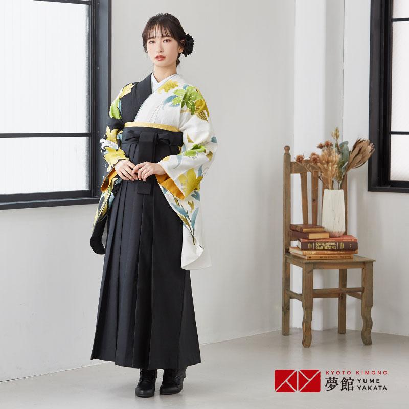 卒業式 袴 セット レンタル 大学 大人 レディース ラコクラ白黒百合 
