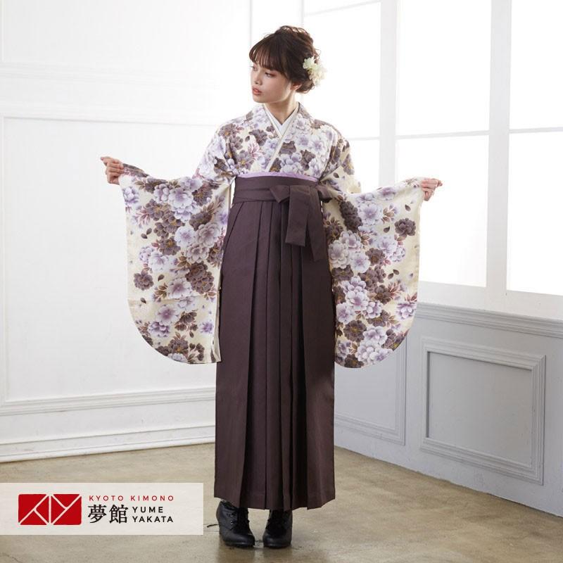 卒業式 袴 セット レンタル 大学 大人 レディース クリーム淡墨桜(A094