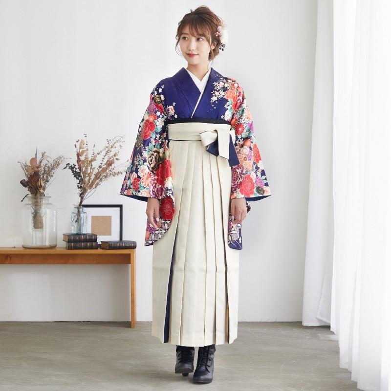 卒業式 袴 セット レンタル 大学 大人 レディース anan紺鞠と四季の 