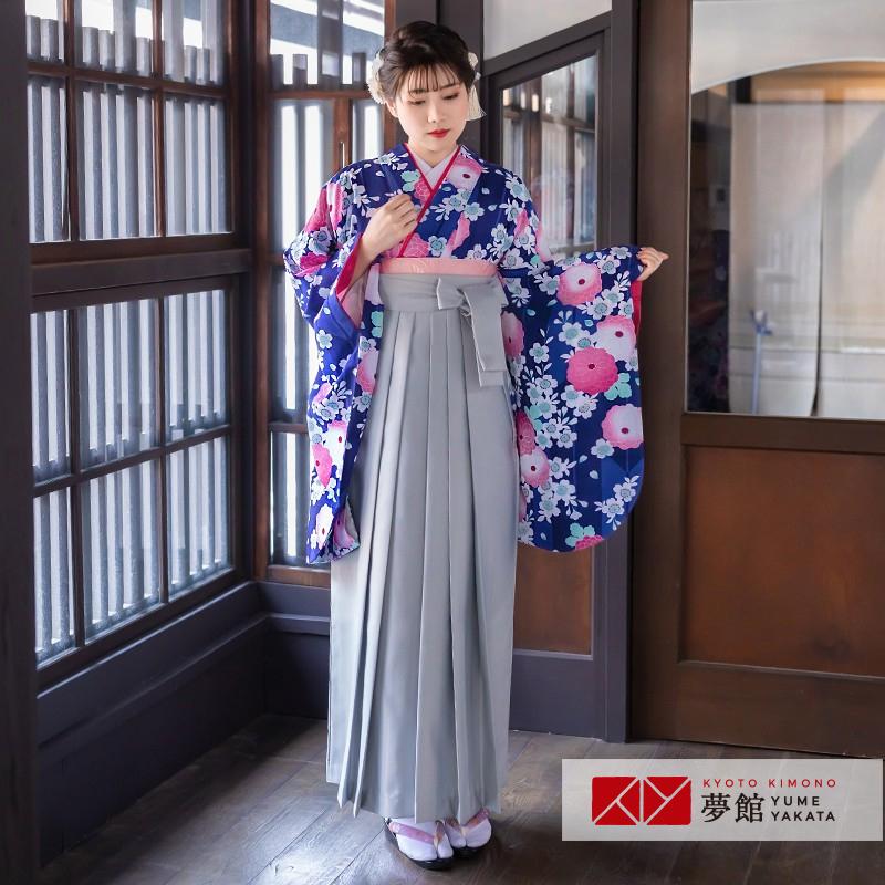 無料長期保証 卒業式 袴 セット レンタル 大学 紺 矢羽根に菊と桜 宅 A048 往復送料無料 G651 G651 京都着物レンタル夢館 通販 Yahoo ショッピング 早割クーポン Kinerjaku Kkp Go Id