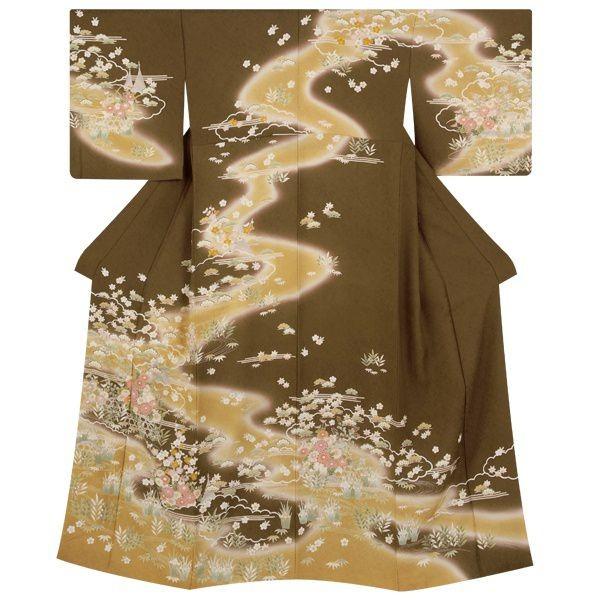 在庫限り 袷 訪問着 レンタル 結婚式 入学式 卒業式 ベージュ 薄茶 水辺文に小花 対応身長155 159cm H185 H185 京都着物レンタル夢館 通販 Yahoo ショッピング Seal限定商品 Sobrancelhas Com Br