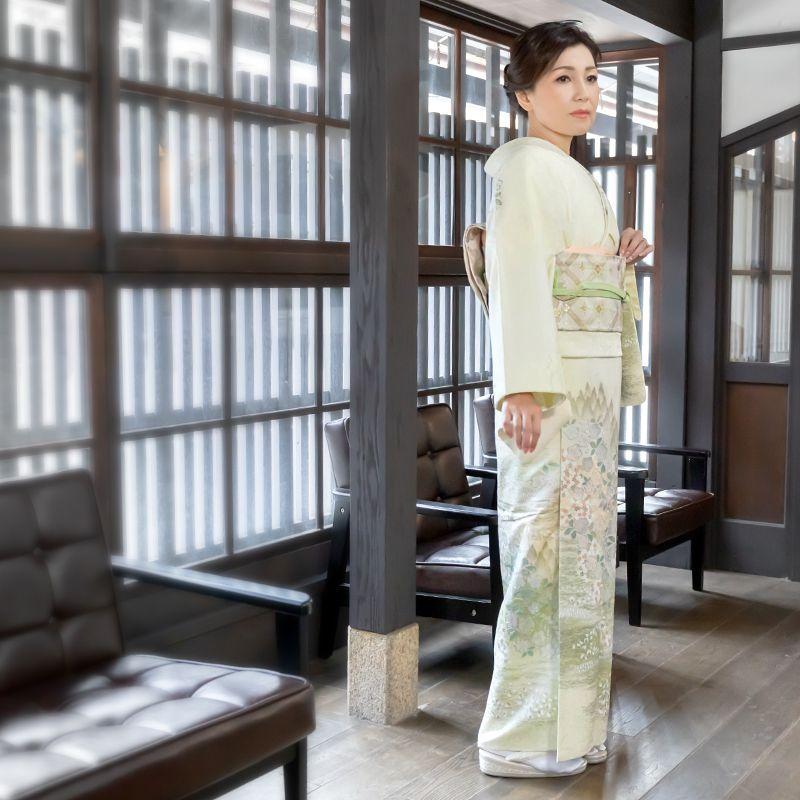 みゆすけさん専用　着物(正絹)　訪問着　辻が花 　新品未使用　No,51 楽天市場】訪問着 レンタル 着物レンタル レンタル着物 着物