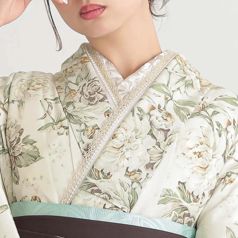 雪柳　重ね襟　半衿　新品 60％OFF】刺繍半衿（雪） 半衿（通年） 【きもの都粋】